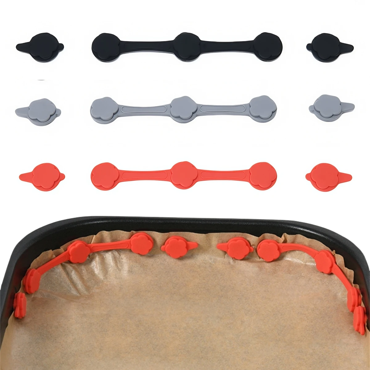 Cooking Paper Secure Air Fryer Buckle 4 Set Value Pack Compatible With Iron Baskets Easy Installation Process Food Safe Material
Cooking Paper Secure Air Fryer Buckle 4 Set Value Pack Compatible With Iron Baskets Easy Installation Process Food Safe Material