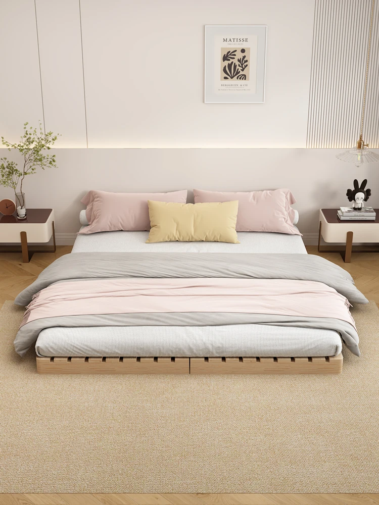 Moisture-proof row skeleton Solid wood bed Floor bed frame Floor Low Height increase Breathable wood Tatami
Moisture-proof row skeleton Solid wood bed Floor bed frame Floor Low Height increase Breathable wood Tatami
