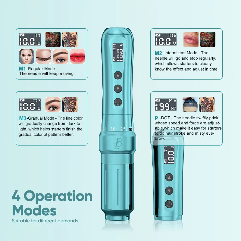 Biomaser U1 Exclusive Patent New Rechargeable Wireless Eyebrow Tattoo Adjustable Stroke Microblading Permanent Makeup Machine
Biomaser U1 Exclusive Patent New Rechargeable Wireless Eyebrow Tattoo Adjustable Stroke Microblading Permanent Makeup Machine