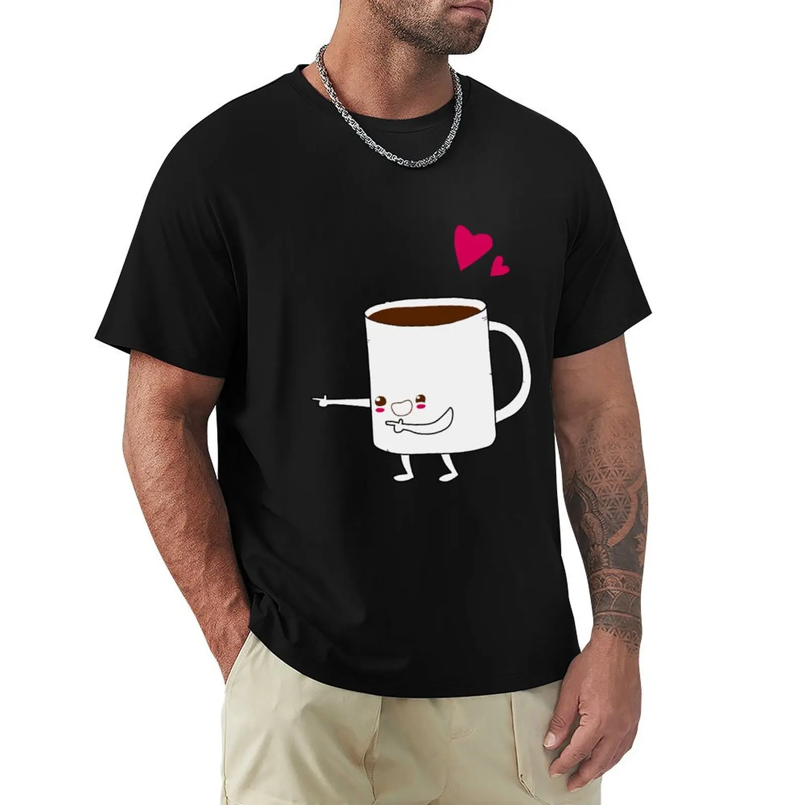 Coffee and Donut Pair - Right T-Shirt Casual Trendy Short Sleeve T-Shirt
Coffee and Donut Pair - Right T-Shirt Casual Trendy Short Sleeve T-Shirt