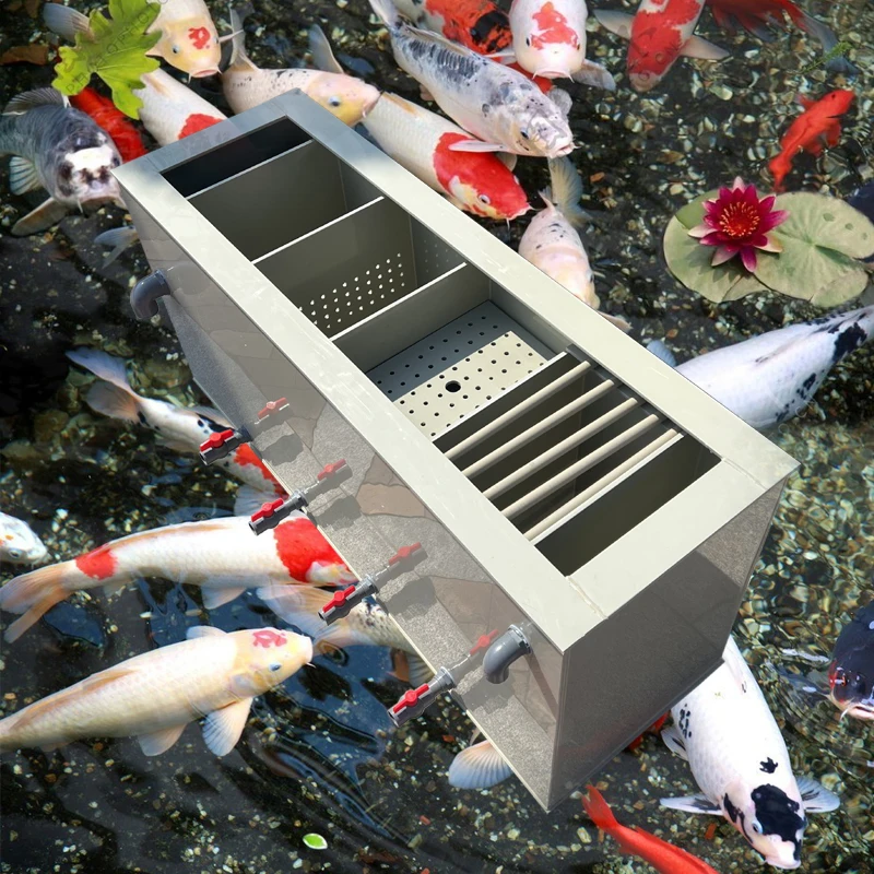Large Fish Pond Fluidized Bed Filter Box Sedimentation Dry and Wet Separation Fish Box Outdoor Indoor Circulation Filtration
Large Fish Pond Fluidized Bed Filter Box Sedimentation Dry and Wet Separation Fish Box Outdoor Indoor Circulation Filtration