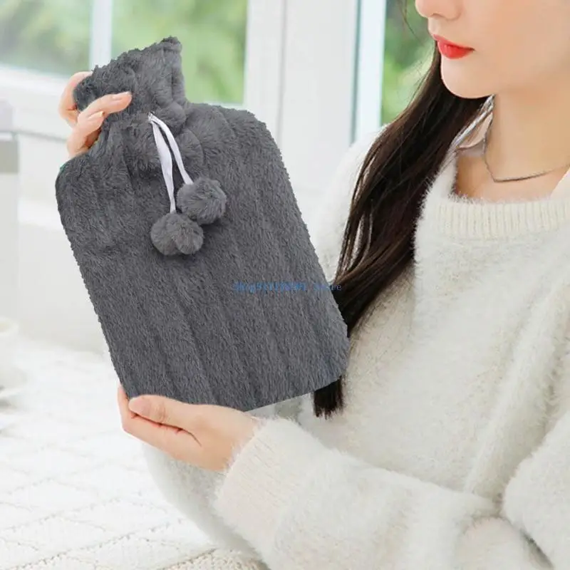 H05E Hot Water Bottle with Plush Cover 2L Water Bag for Female Girl Menstrual Cramp
H05E Hot Water Bottle with Plush Cover 2L Water Bag for Female Girl Menstrual Cramp