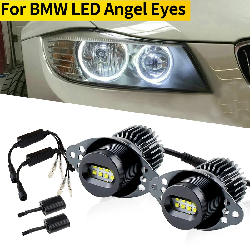 2 шт., безымянные светодиодные лампы Angel Eyes Halo Ring, габаритные лампы 63112179077 для BMW E90 E91 LCI 2009-2011, галогенная лампа, фары
2 шт., безымянные светодиодные лампы Angel Eyes Halo Ring, габаритные лампы 63112179077 для BMW E90 E91 LCI 2009-2011, галогенная лампа, фары