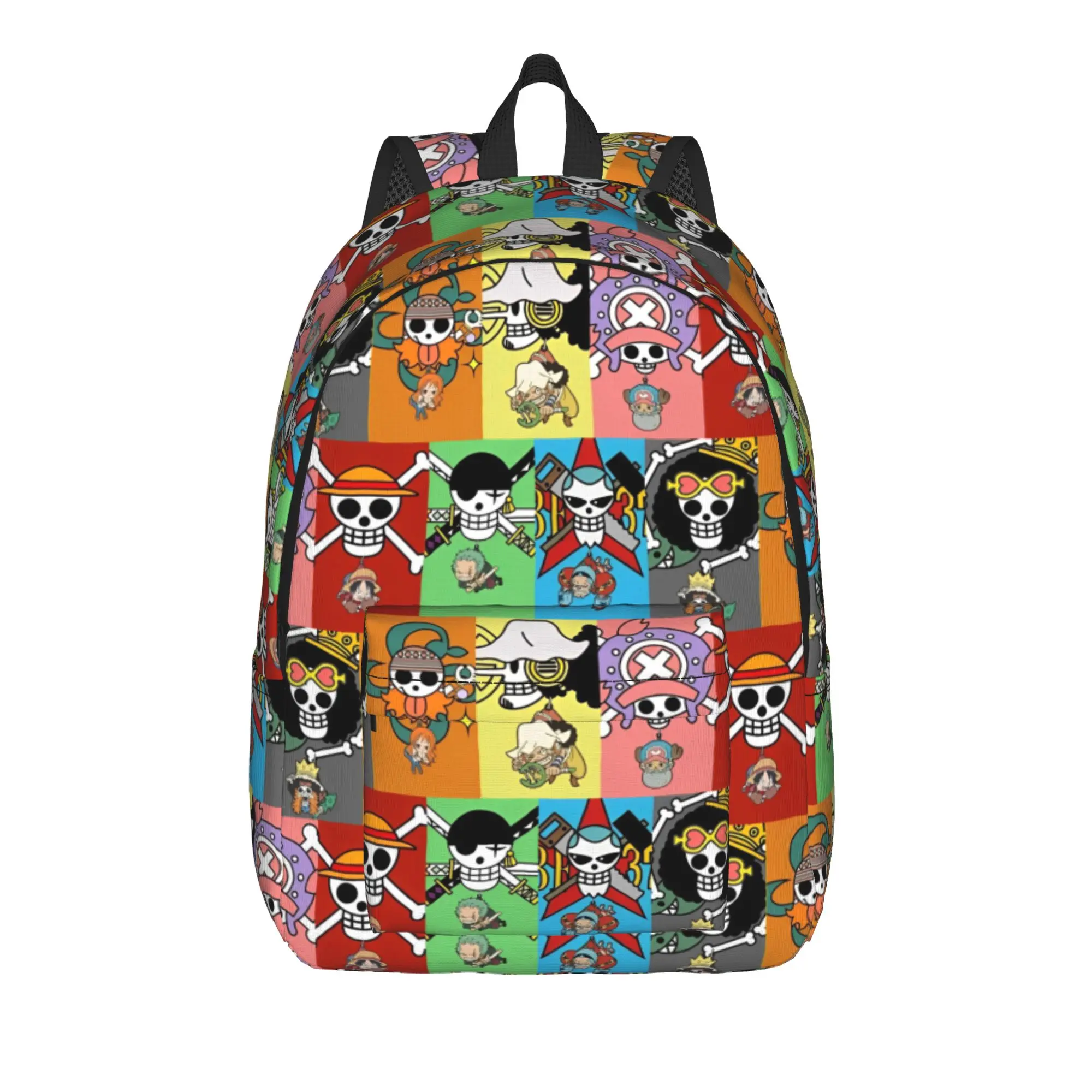 Japan Anime Zoro Luffy Skull Fashion Backpack High School Hiking Travel One Piece Daypack for Men Women Laptop Canvas Bags
Japan Anime Zoro Luffy Skull Fashion Backpack High School Hiking Travel One Piece Daypack for Men Women Laptop Canvas Bags
