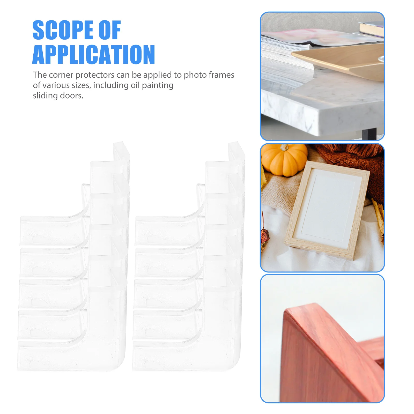 20Pcs Transparent Picture Frame Corner Protectors Protective Packaging Corner Protectors for Photo Frames Oil Paintings
20Pcs Transparent Picture Frame Corner Protectors Protective Packaging Corner Protectors for Photo Frames Oil Paintings