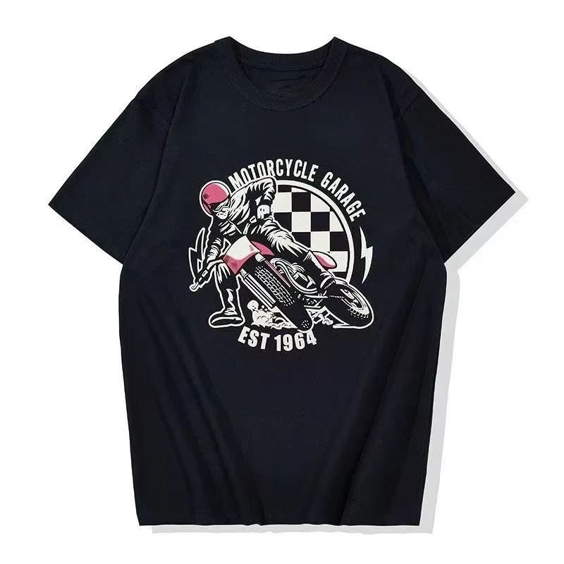 2025 New Cotton Short-sleeved T-shirt Trend Sports Base Shirt Couple Dress Loose Print Half Sleeve Family Matching Outfits
2025 New Cotton Short-sleeved T-shirt Trend Sports Base Shirt Couple Dress Loose Print Half Sleeve Family Matching Outfits