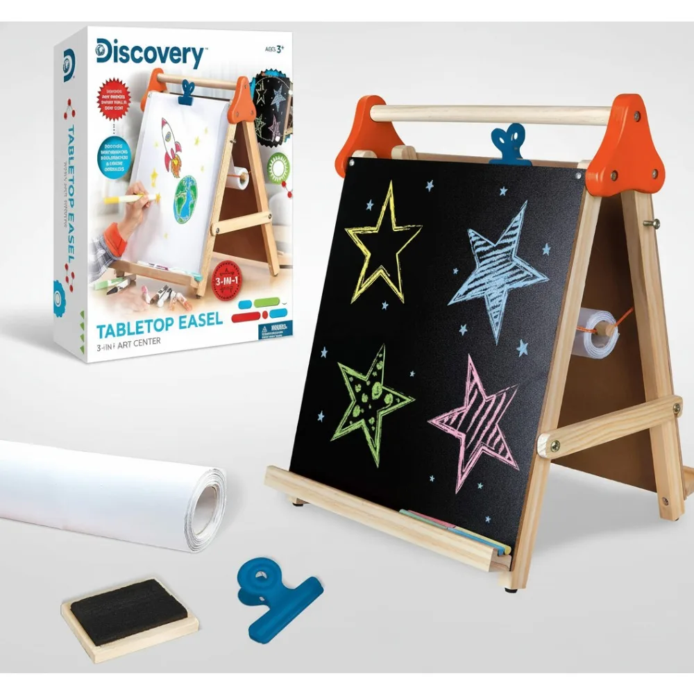 Настольный мольберт для доски с сухим стиранием 3-в-1 в рулоне бумаги, складная деревянная рама для детей 3+
Настольный мольберт для доски с сухим стиранием 3-в-1 в рулоне бумаги, складная деревянная рама для детей 3+