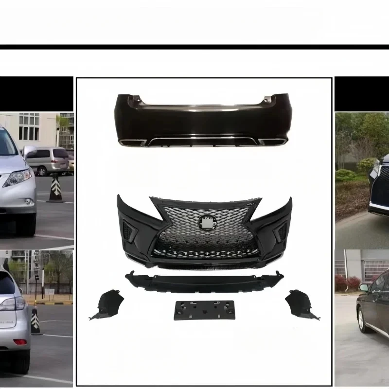 Bestseller Suitable for 2009-2015 RX Models; Upgrade to 19-inch Sporty Bumper Kit Including Front Rear Bumper
Bestseller Suitable for 2009-2015 RX Models; Upgrade to 19-inch Sporty Bumper Kit Including Front Rear Bumper