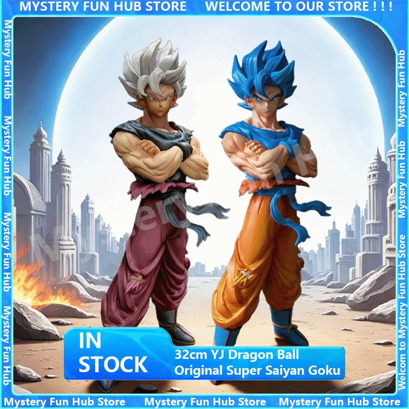 32cm YJ Dragon Ball Original Super Saiyan Goku Crossed Arms SSB Weekly Color First Super Saiyan Goku Figure Collectible Gk Model
32cm YJ Dragon Ball Original Super Saiyan Goku Crossed Arms SSB Weekly Color First Super Saiyan Goku Figure Collectible Gk Model