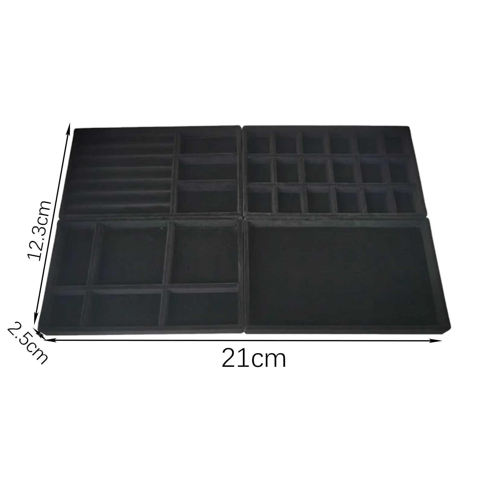 4Pcs Jewelry Trays Organizer Large Capacity Storage Holder for Brooch Watch
4Pcs Jewelry Trays Organizer Large Capacity Storage Holder for Brooch Watch