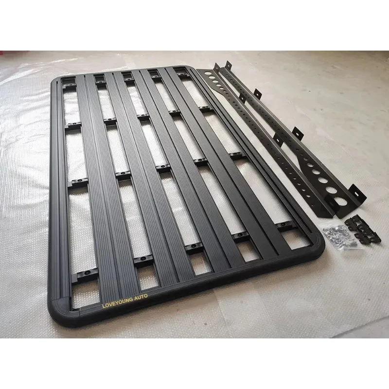 Wholesale Aluminum Flat Roof Platform Cargo Basket Fit LC300 4X4 Overland Mod Parts
Wholesale Aluminum Flat Roof Platform Cargo Basket Fit LC300 4X4 Overland Mod Parts