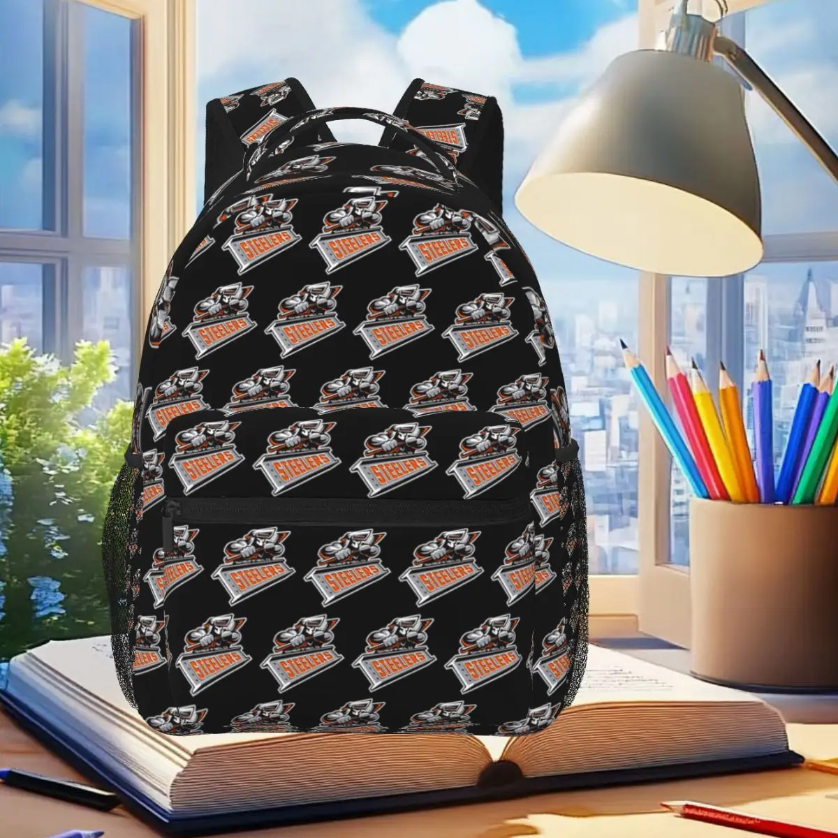 The Sheffield Steelers Backpack Student Boys Girls BookBag Children School Bag Computer Shoulder Bags for Men Women
The Sheffield Steelers Backpack Student Boys Girls BookBag Children School Bag Computer Shoulder Bags for Men Women