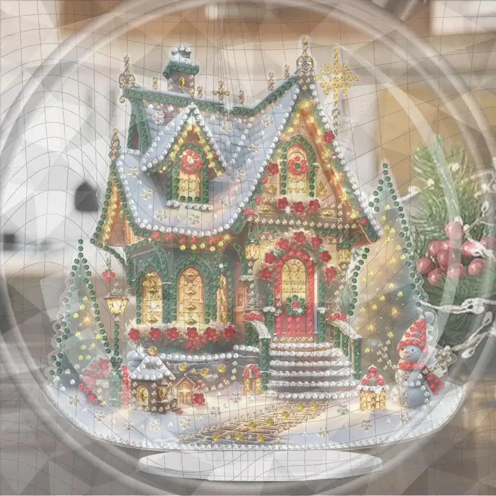 Акриловый рождественский домик с разноцветной подсветкой, наборы для алмазной вышивки, декор для рабочего стола, украшение для дома, спальни, стола
Акриловый рождественский домик с разноцветной подсветкой, наборы для алмазной вышивки, декор для рабочего стола, украшение для дома, спальни, стола