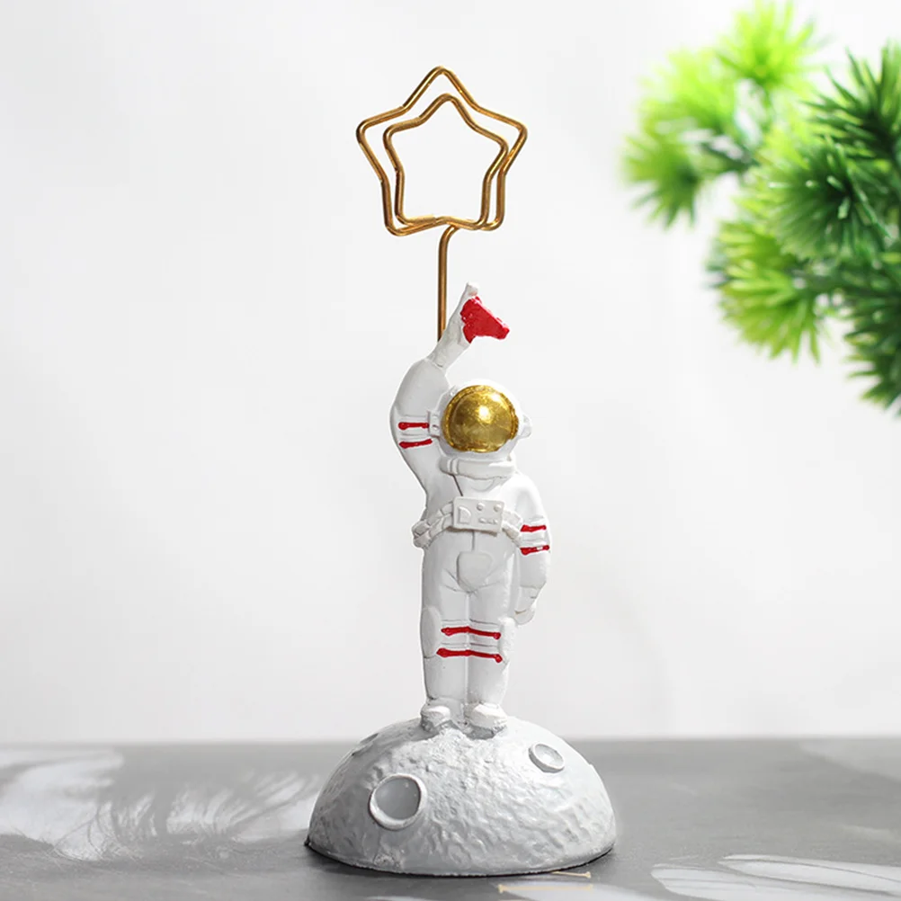 2pcs Space Astronaut Photo Clips Memo Holders Cards Table Number Holders Creative Desk Adornments For Wedding Christmas Party
2pcs Space Astronaut Photo Clips Memo Holders Cards Table Number Holders Creative Desk Adornments For Wedding Christmas Party