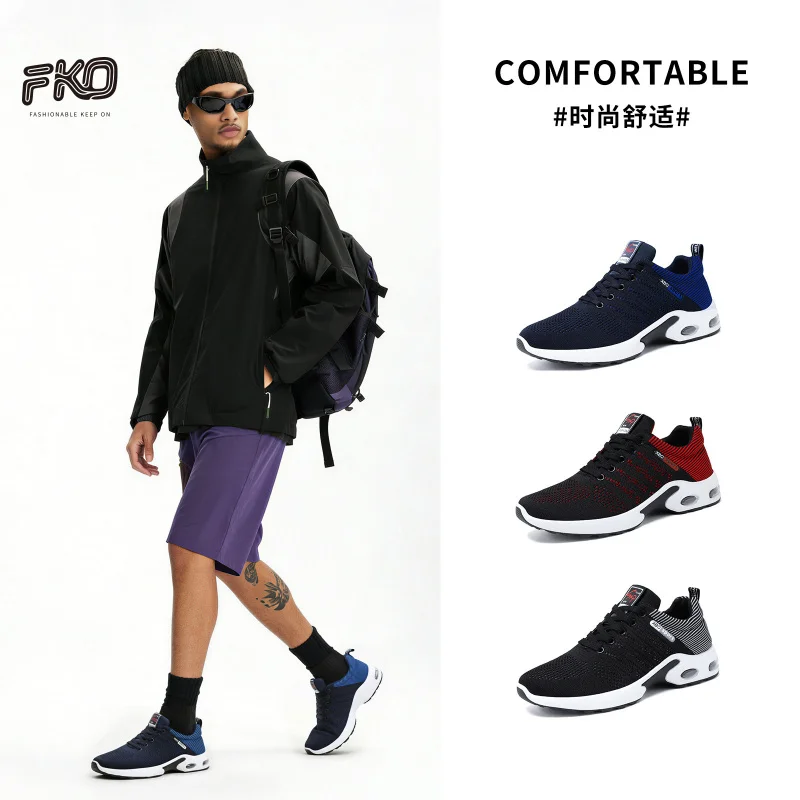 Men s Lightweight Casual Running Shoes Breathable Spring Sports Sneakers Trendy Versatile Outdoor
Men s Lightweight Casual Running Shoes Breathable Spring Sports Sneakers Trendy Versatile Outdoor