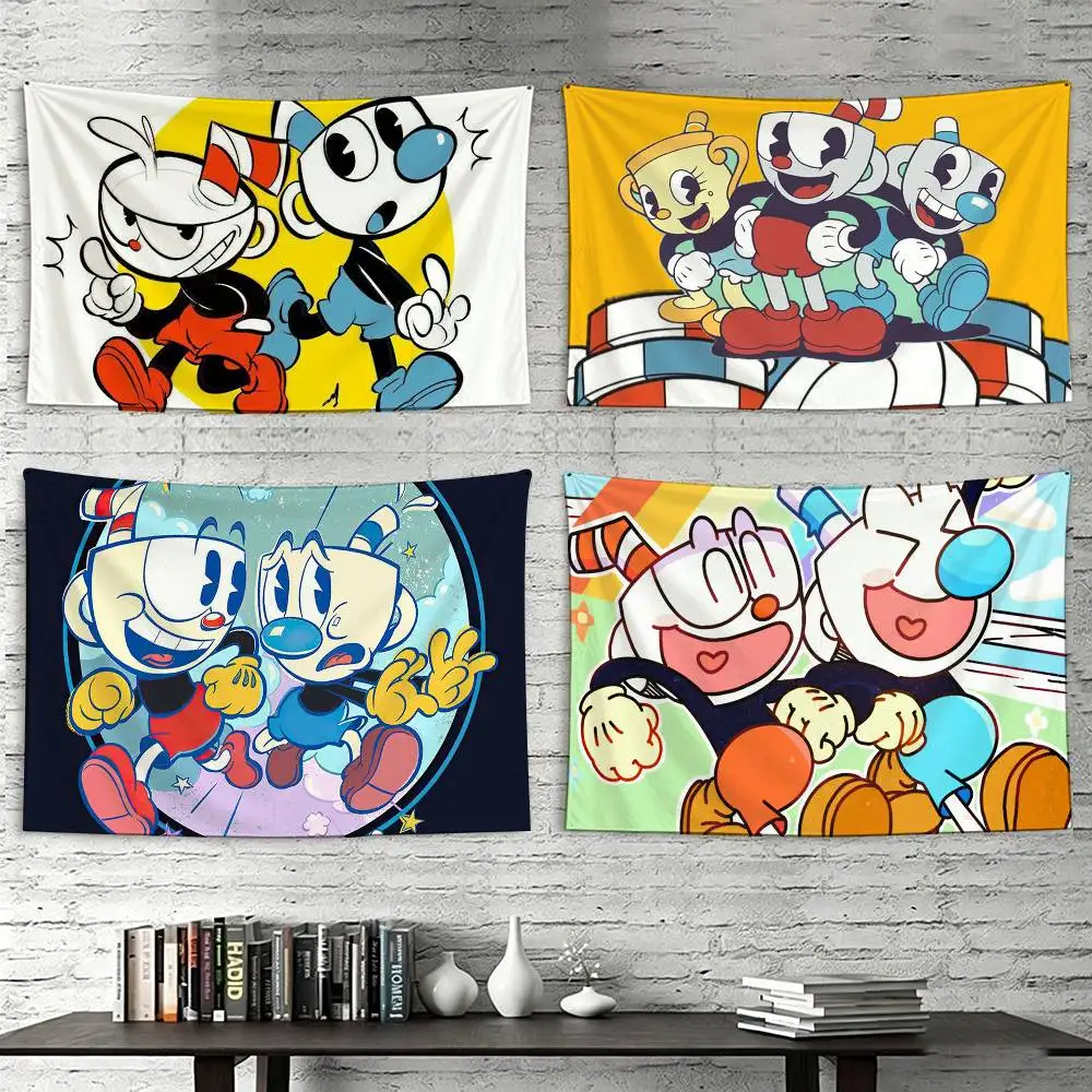 P-Popular C-Cuphead Game Flags Wall Hanging Tapestry Outdoor Garage Room Decorative flag Background Blanket
P-Popular C-Cuphead Game Flags Wall Hanging Tapestry Outdoor Garage Room Decorative flag Background Blanket