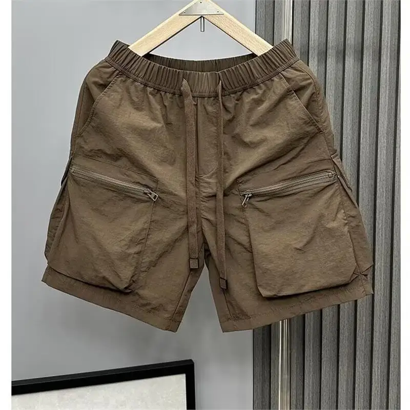 American Style Ice Silk Sports Shorts Men's Summer Thin Casual Loose Straight Leg Beach Five-Point Pants Polyester Fiber
American Style Ice Silk Sports Shorts Men's Summer Thin Casual Loose Straight Leg Beach Five-Point Pants Polyester Fiber