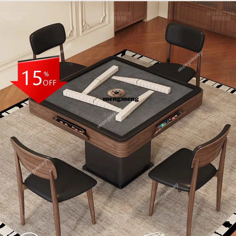 01A Подъемный стол для маджонга, кофейный столик, обеденный стол из массива дерева, бытовая автоматическая многофункциональная машина для маджонга
01A Подъемный стол для маджонга, кофейный столик, обеденный стол из массива дерева, бытовая автоматическая многофункциональная машина для маджонга