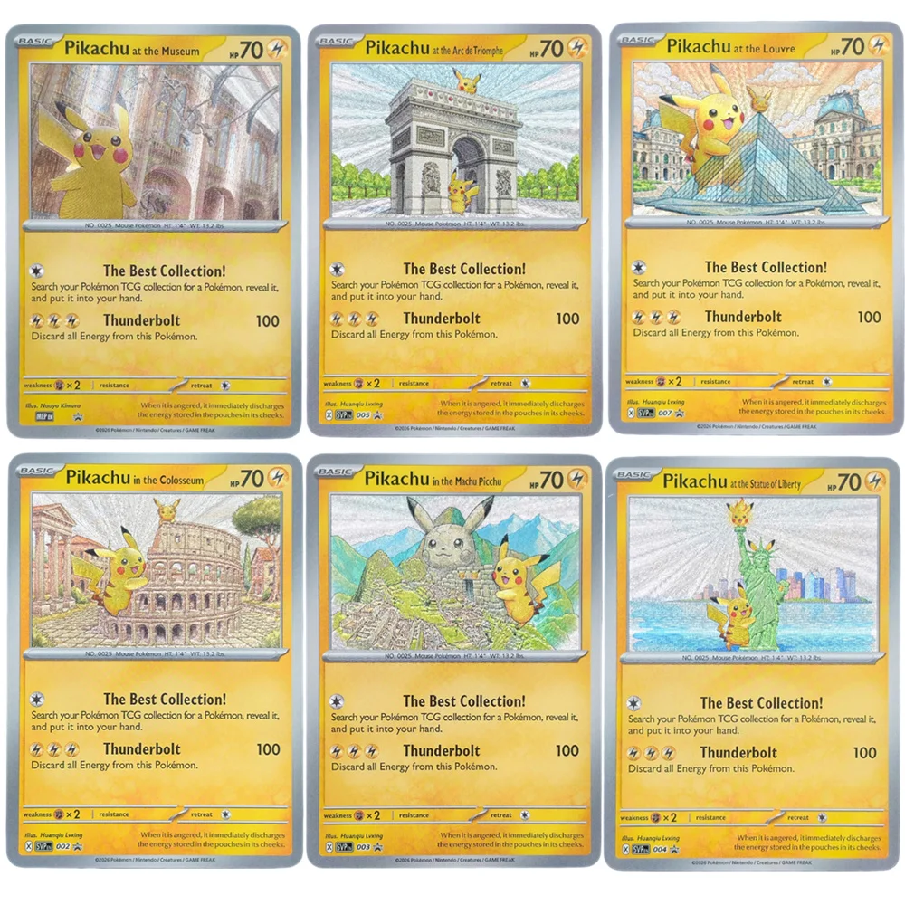 DIY PTCG Card Trading Game Card Pokemon at the Museum Louvre Colosseum Statue Trading Game Card
DIY PTCG Card Trading Game Card Pokemon at the Museum Louvre Colosseum Statue Trading Game Card
