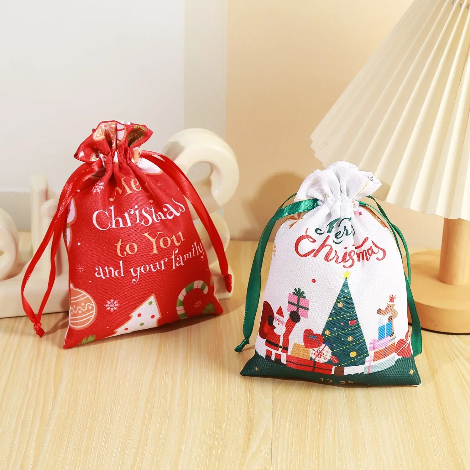 New Christmas Santa Sack Children Xmas Christmas Party Gift Packaging Exquisite Printed Linen Christmas Candy Bag
New Christmas Santa Sack Children Xmas Christmas Party Gift Packaging Exquisite Printed Linen Christmas Candy Bag