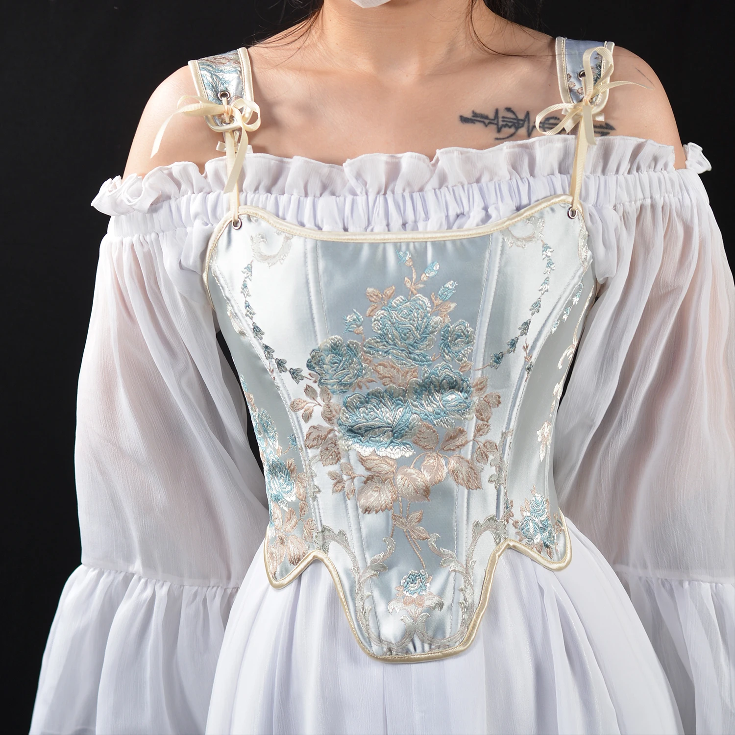 Retro Short Overbust Corset Plastic Bones Crop Cami Top High Quality Vintage Corset
Retro Short Overbust Corset Plastic Bones Crop Cami Top High Quality Vintage Corset