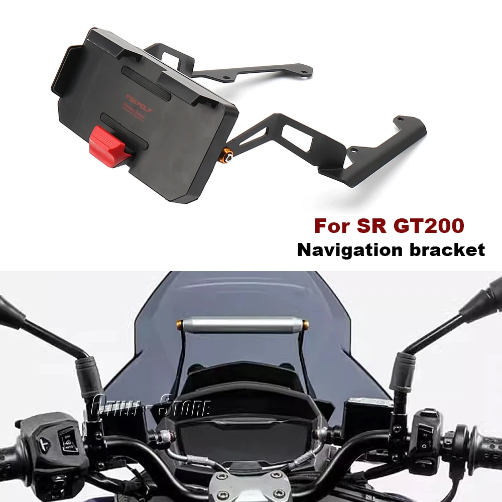 Motorcycle Mobile phone Holder GPS Navigation Bracket front Windshield Stand Mounting For Aprilia SR GT200 sr gt200 2022-
Motorcycle Mobile phone Holder GPS Navigation Bracket front Windshield Stand Mounting For Aprilia SR GT200 sr gt200 2022-