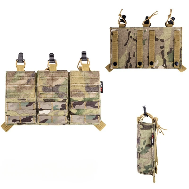 Tactical Molle Triple Magazine Pouch Hunting Lightweight Tactical Vest Accessory Bag Outdoor Tool Storage Bag
Tactical Molle Triple Magazine Pouch Hunting Lightweight Tactical Vest Accessory Bag Outdoor Tool Storage Bag