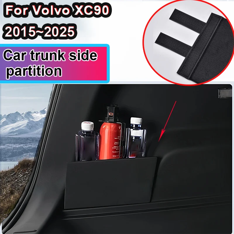 Автомобильные аксессуары для Volvo XC90 2015 ~ 2025 2017, автомобильный утолщенный органайзер для боковых боков багажника, перегородка, многофункциональный ящик для хранения, детали
Автомобильные аксессуары для Volvo XC90 2015 ~ 2025 2017, автомобильный утолщенный органайзер для боковых боков багажника, перегородка, многофункциональный ящик для хранения, детали