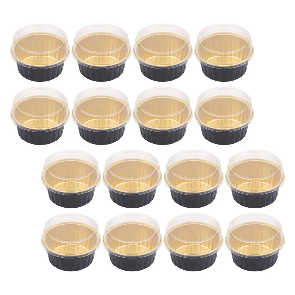 30pcs Cake Cups 125ml Black Gold High Lid Baking Molds Disposable Egg Tart Cups Pudding Tools Kitchen Pan Muffin Liners
30pcs Cake Cups 125ml Black Gold High Lid Baking Molds Disposable Egg Tart Cups Pudding Tools Kitchen Pan Muffin Liners