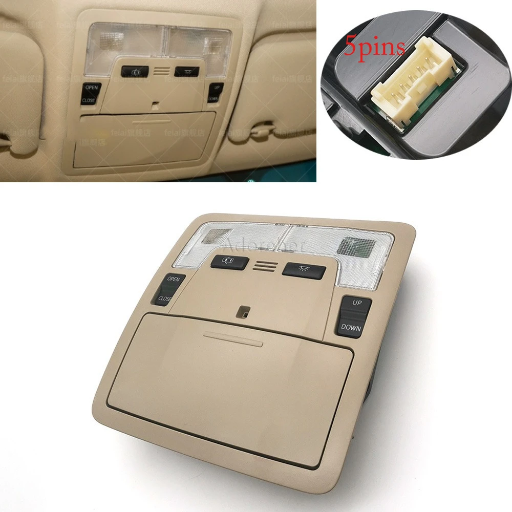 LED Sunroof Switch Console With Storage Box Fit For Toyota Camry 2012 2013 2014 2015 2016 2017 Car Accessories
LED Sunroof Switch Console With Storage Box Fit For Toyota Camry 2012 2013 2014 2015 2016 2017 Car Accessories