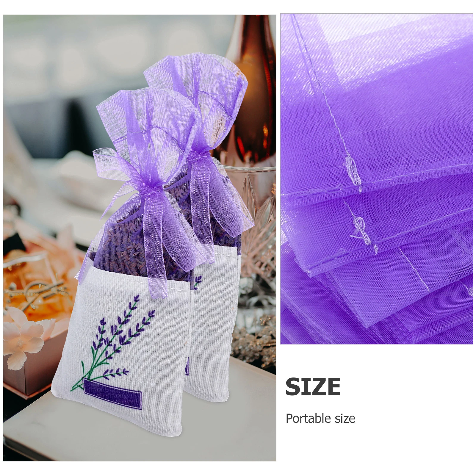 25 Pcs Sachet Bag Small Empty Lavender Bags Sachets Perfume Candy Fragrance Satchel
25 Pcs Sachet Bag Small Empty Lavender Bags Sachets Perfume Candy Fragrance Satchel
