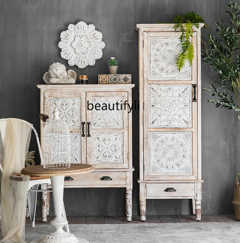 A57 American entrance, solid wood, living room decorative storage, wall side cabinet, bedroom retro cabinet
A57 American entrance, solid wood, living room decorative storage, wall side cabinet, bedroom retro cabinet