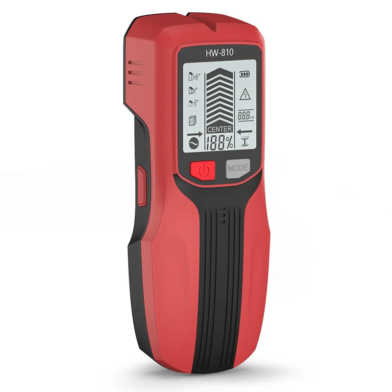 ABKS-HW-810 Ручной металлоискатель для поиска гвоздей с ЖК-дисплеем высокой четкости Настенный детектор для обустройства дома
ABKS-HW-810 Ручной металлоискатель для поиска гвоздей с ЖК-дисплеем высокой четкости Настенный детектор для обустройства дома