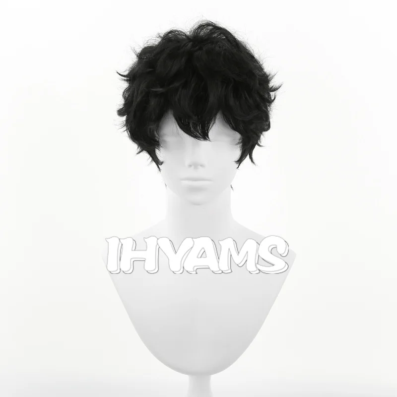 25cm Men's Pretty Rhapsody Lolita Fluffy Short Black Curly Synthetic Hair Cospaly Wig + Wig Cap
25cm Men's Pretty Rhapsody Lolita Fluffy Short Black Curly Synthetic Hair Cospaly Wig + Wig Cap