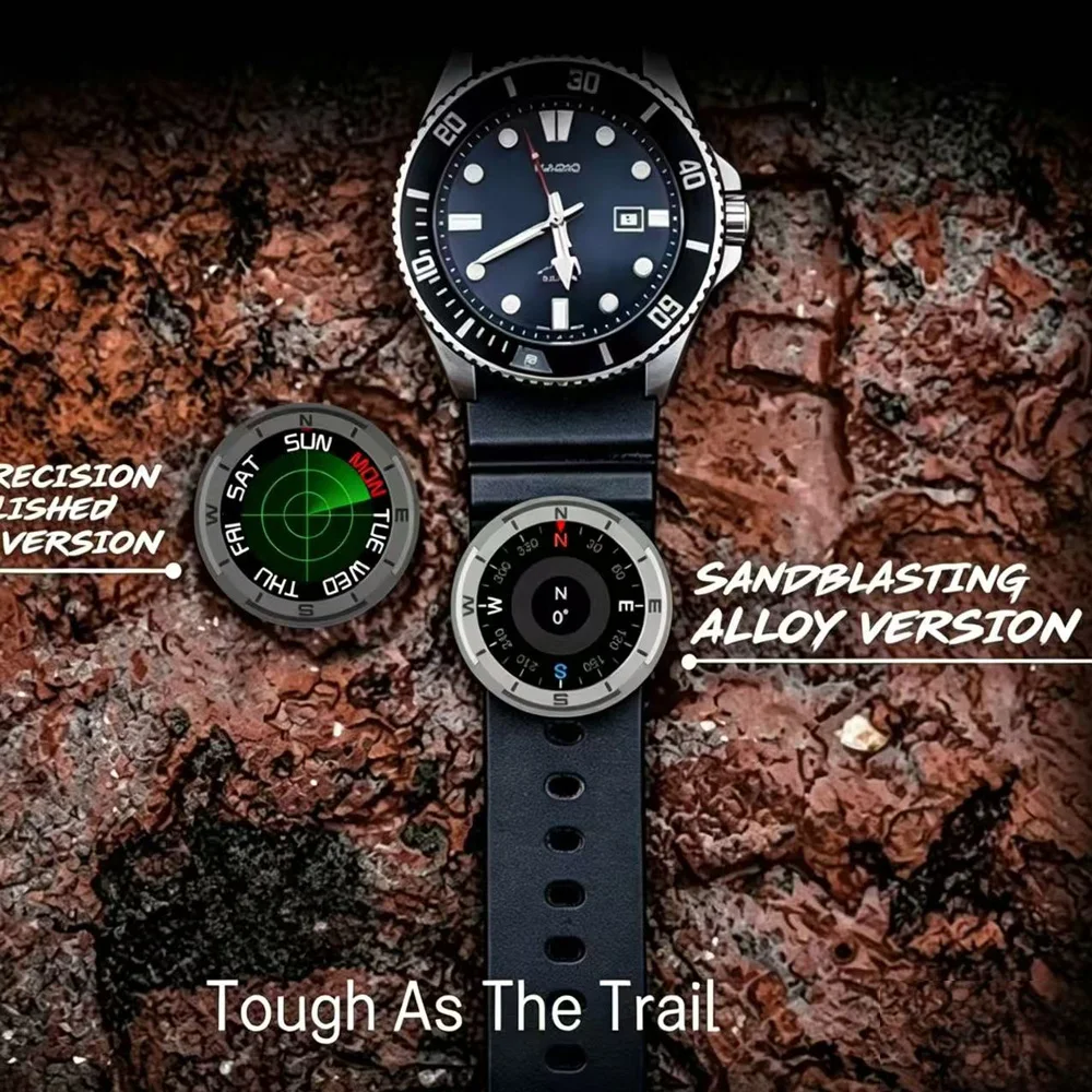 Portable Watch Strap Smart Compass for flashlight altitude For Mechanical and quartz watches
Portable Watch Strap Smart Compass for flashlight altitude For Mechanical and quartz watches