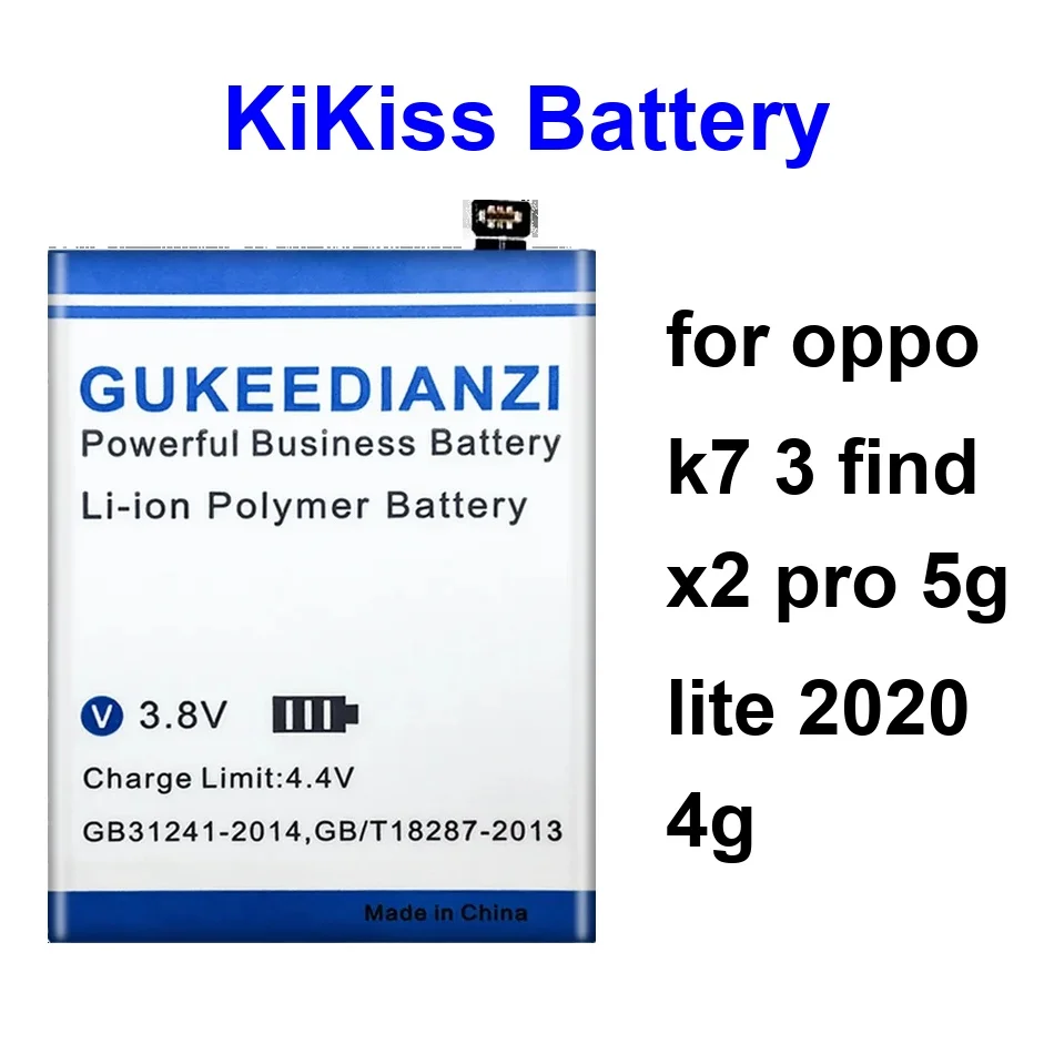 Mobile Phone Battery Safe BLP749 BLP769 BLP767 2600-4600Mah For Oppo K7 3 Find X2 Pro 5G Lite 2020 4G
Mobile Phone Battery Safe BLP749 BLP769 BLP767 2600-4600Mah For Oppo K7 3 Find X2 Pro 5G Lite 2020 4G