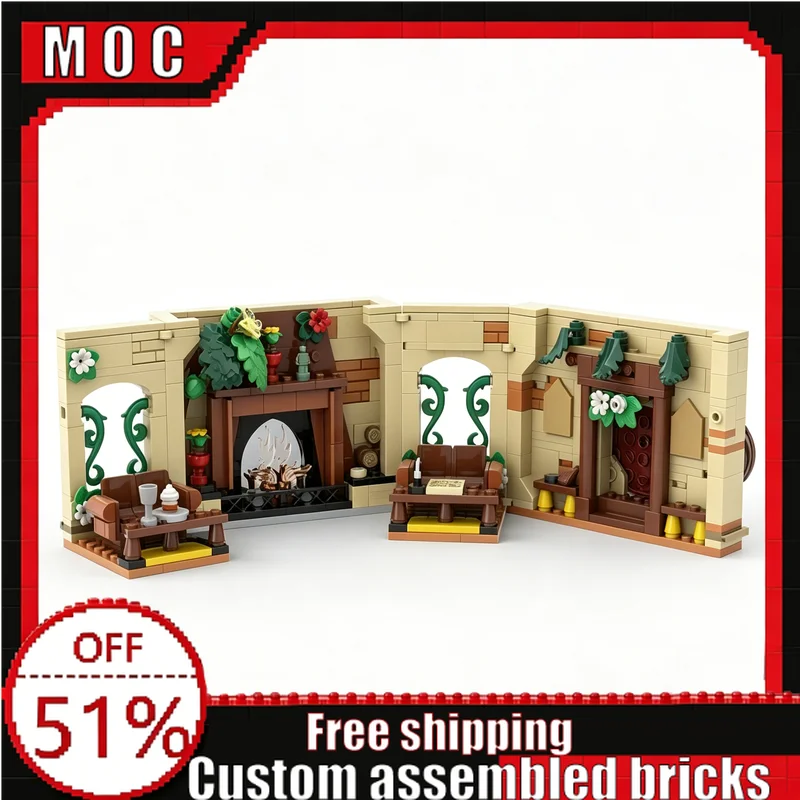 470 Parts Retro Magic College Rest Room Interior Scene Building Blocks Model Custom DIY Educational Assembly Toy Birthday Gift
470 Parts Retro Magic College Rest Room Interior Scene Building Blocks Model Custom DIY Educational Assembly Toy Birthday Gift