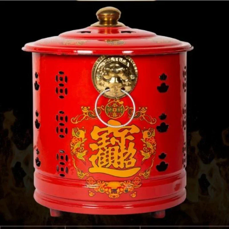 Enamel burning incense bucket, household paper burning money bucket, indoor burning bucket
Enamel burning incense bucket, household paper burning money bucket, indoor burning bucket