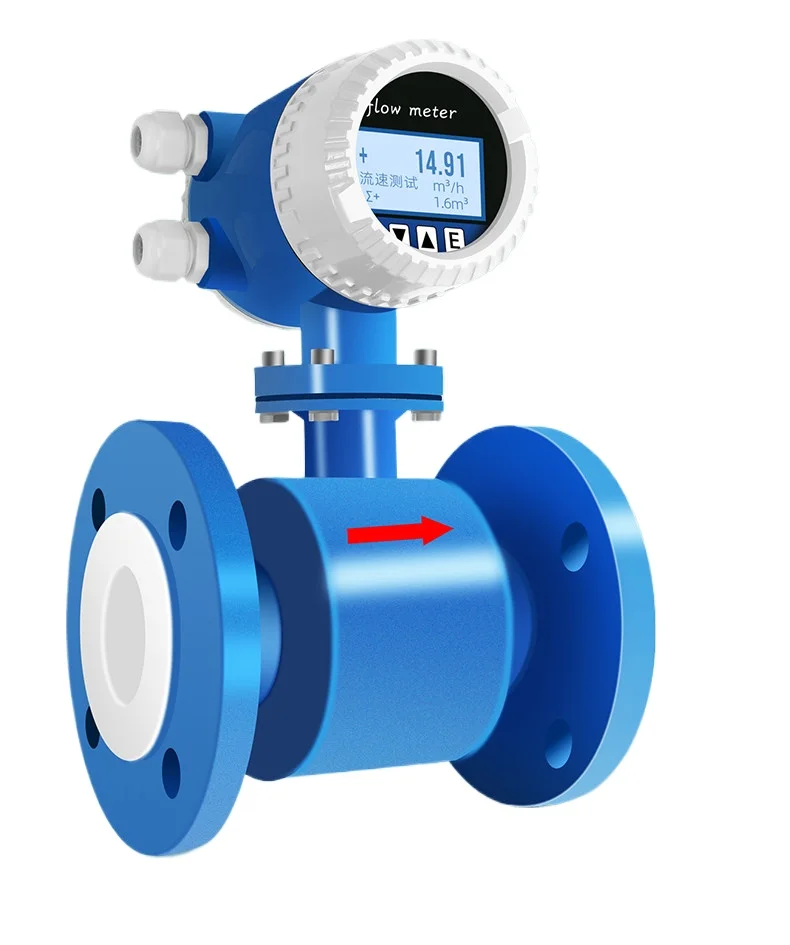 Intelligent electromagnetic flowmeter pipeline type, liquid water flow integrated plug-in, sewage split digital display sensor
Intelligent electromagnetic flowmeter pipeline type, liquid water flow integrated plug-in, sewage split digital display sensor