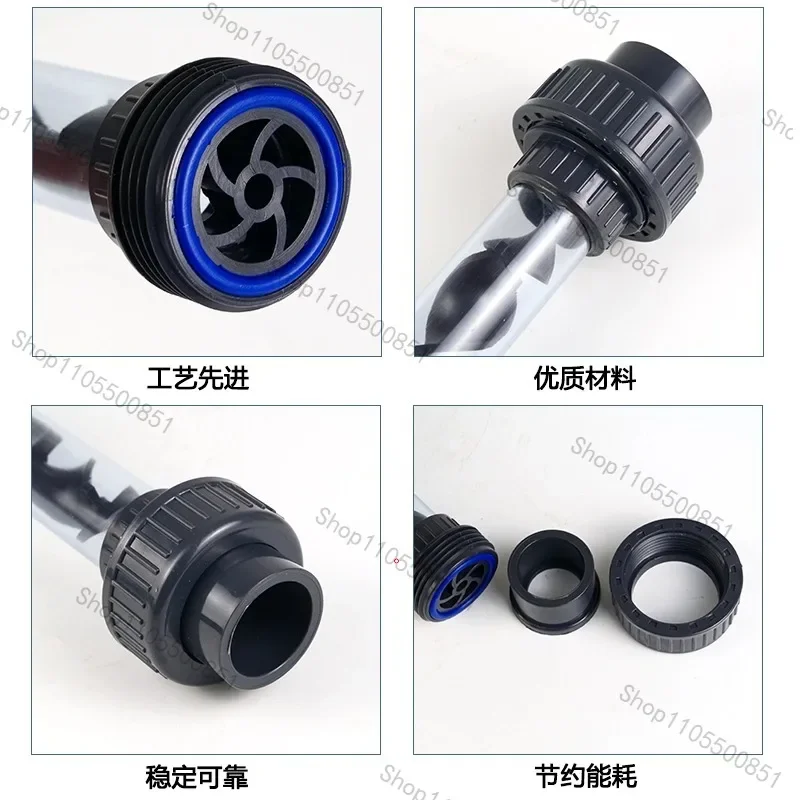 Static Pipe Mixer UPVC Transparent Flange Full Plastic Mixer
Static Pipe Mixer UPVC Transparent Flange Full Plastic Mixer
