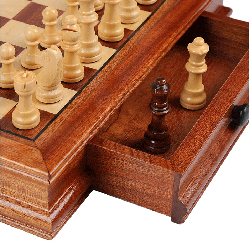 BSTFAMLY Chess solid wood large high-grade adult chess match special decoration gifts Personalized chess storage I201
BSTFAMLY Chess solid wood large high-grade adult chess match special decoration gifts Personalized chess storage I201