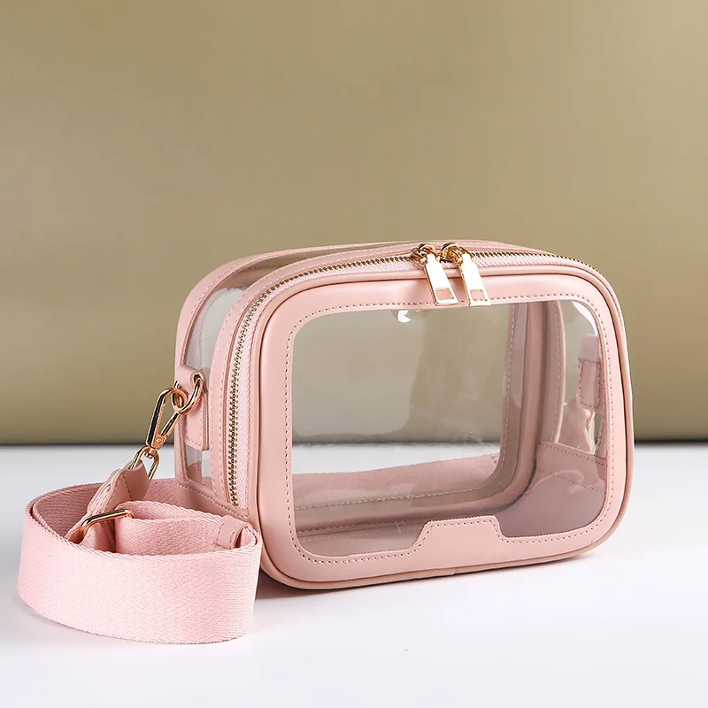 Transparent PVC Jelly beach bag for women Shoulder Bags Fashion Wide strap phone Crossbody Bags small ladies handbag bolsos
Transparent PVC Jelly beach bag for women Shoulder Bags Fashion Wide strap phone Crossbody Bags small ladies handbag bolsos