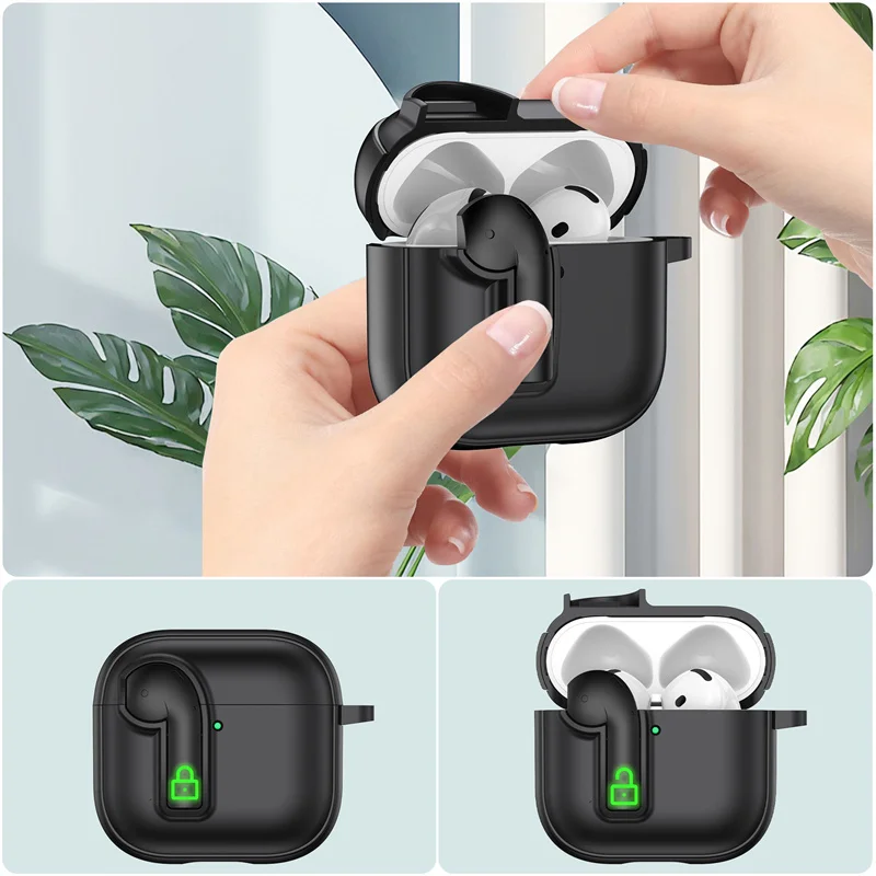 Earphone Case for AirPods 4 Gen Pro 2 Headphone Protective Cover for AirPods 3 Generation Shockproof Anti-fall Protector Sleeve 
Earphone Case for AirPods 4 Gen Pro 2 Headphone Protective Cover for AirPods 3 Generation Shockproof Anti-fall Protector Sleeve