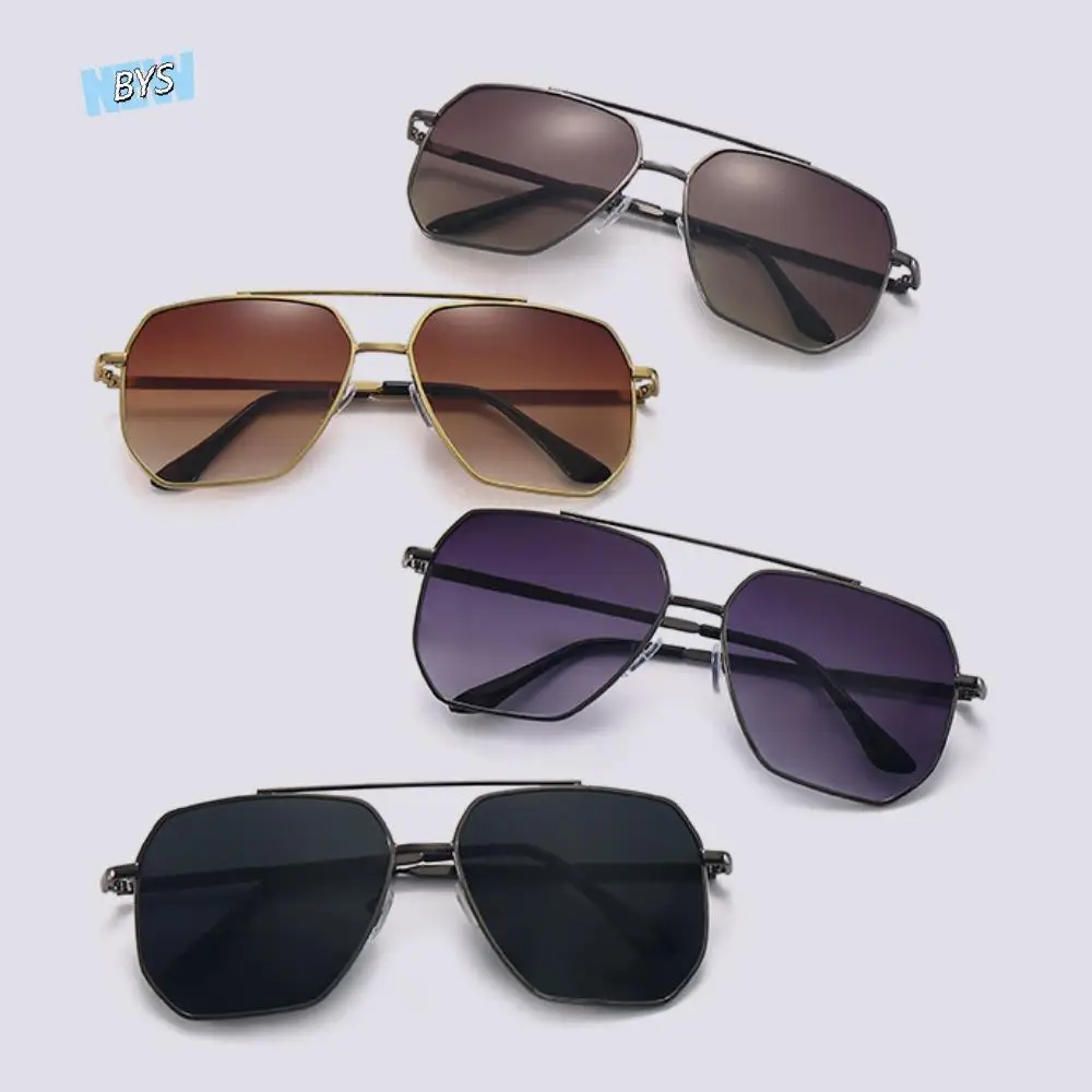 Multicolor Large Frame Sun Glasses Lightweight Fashion Alloy Polygonal Sunglasses Vintage UV Protection Men UV400 Eyewear Unisex
Multicolor Large Frame Sun Glasses Lightweight Fashion Alloy Polygonal Sunglasses Vintage UV Protection Men UV400 Eyewear Unisex