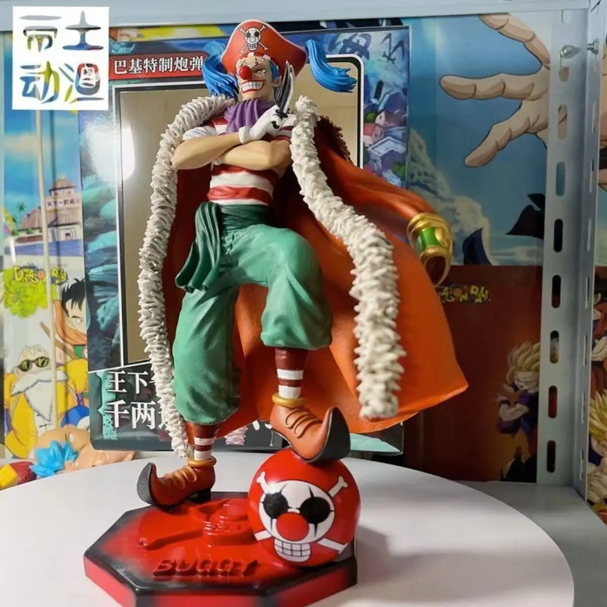 26cm One Piece Anime Figure Four Emperors Clown Buggy Figures PVC Statue Model Collection Desktop Decoration Children Toys Gift
26cm One Piece Anime Figure Four Emperors Clown Buggy Figures PVC Statue Model Collection Desktop Decoration Children Toys Gift