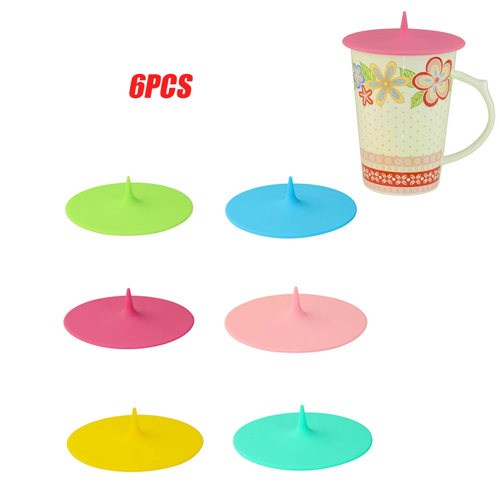 6pcs Silicone Cup Lids Hygienic Leak-proof Suction Seal Covers for Reusable Round Mug Tops Kitchen Office Accessories
6pcs Silicone Cup Lids Hygienic Leak-proof Suction Seal Covers for Reusable Round Mug Tops Kitchen Office Accessories