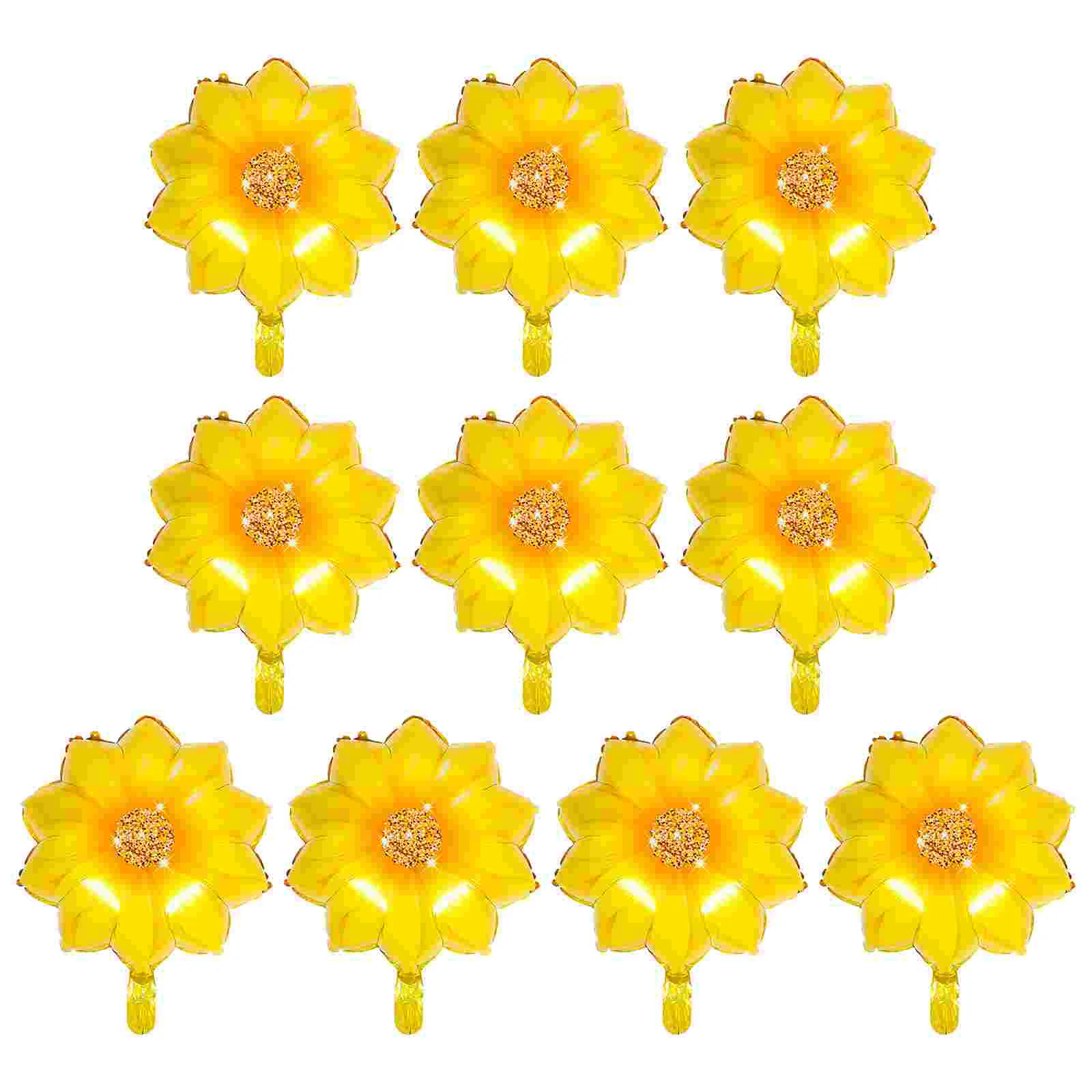 10 Pcs Sunflower Balloon Household Storage Rack Layout Balloons Soft Aluminium Film Aluminum Shape
10 Pcs Sunflower Balloon Household Storage Rack Layout Balloons Soft Aluminium Film Aluminum Shape