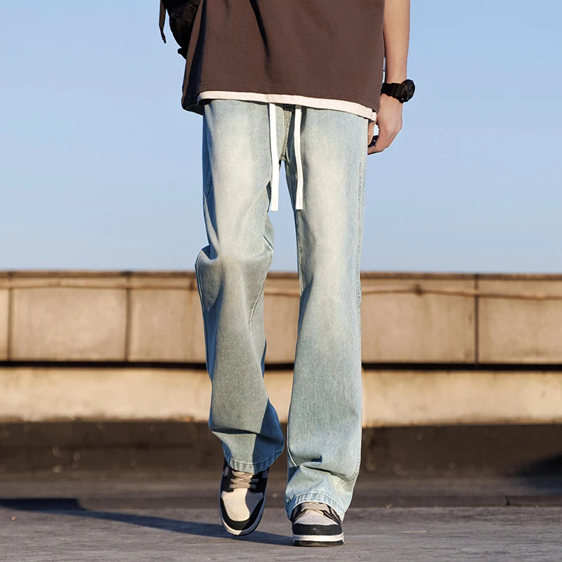 High Street Men's Loose Straight Leg Jeans Yellow Clay Dye American Style Casual Trousers Youth Trend Cotton Wear Resistant
High Street Men's Loose Straight Leg Jeans Yellow Clay Dye American Style Casual Trousers Youth Trend Cotton Wear Resistant