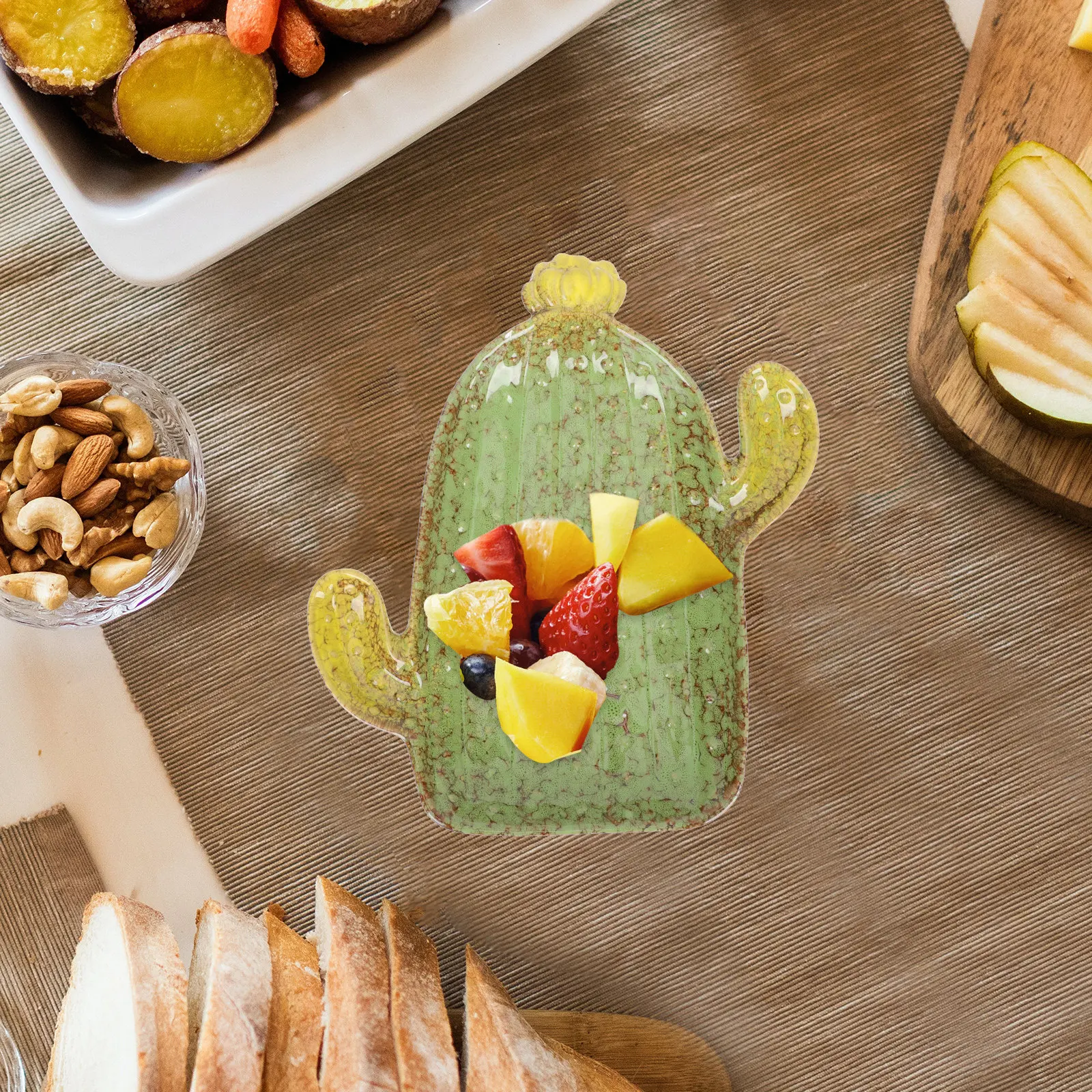Adorable Ceramic Snacks Plate Perfect Size Fine Workmanship Decorative Food Dish for Dessert Fruits Vegetables Seafood Family
Adorable Ceramic Snacks Plate Perfect Size Fine Workmanship Decorative Food Dish for Dessert Fruits Vegetables Seafood Family