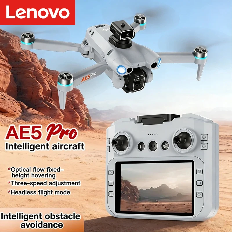 Lenovo AE5 Drone 4K HD 8K Dual Camera 360° roll Brushless Motor 5G WIFI FPV Remote control Screen Folding Quadcopter Dron
Lenovo AE5 Drone 4K HD 8K Dual Camera 360° roll Brushless Motor 5G WIFI FPV Remote control Screen Folding Quadcopter Dron